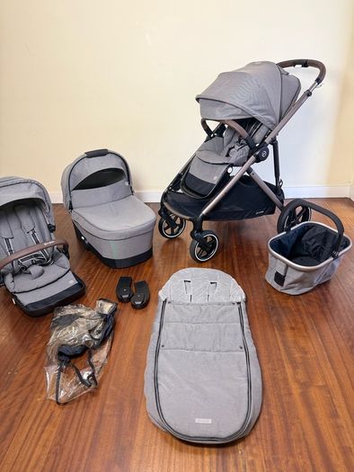 Cybex Gazelle S double pram twin buggy travel system