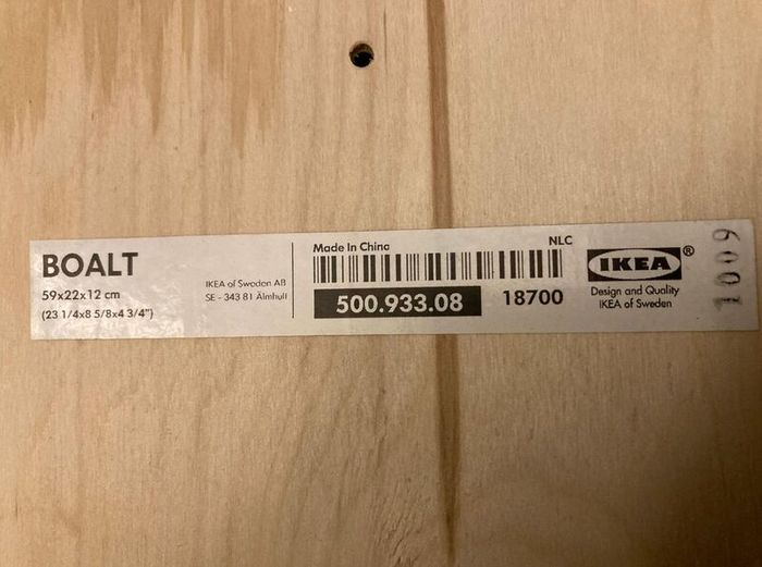 Collectible IKEA Boalt CD and DVD storage racks