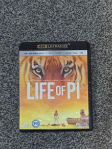 Life of Pi 4K blu ray