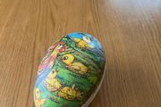Vintage East German Made Paper Mache Egg