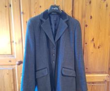 Navy tweed jacket