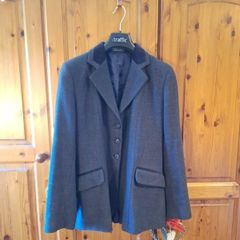 Navy tweed jacket