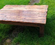 Coffee table, solid wood, very heavy