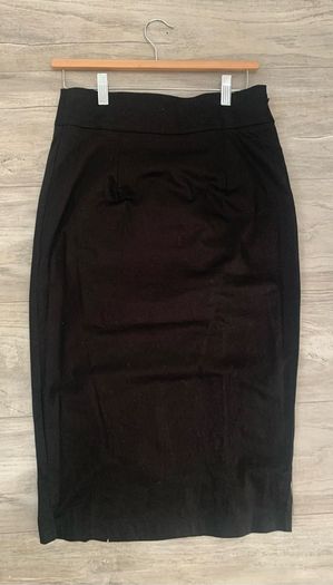 Brand New With Tags Black Midi Skirt With Bow - Lovely for Christmas