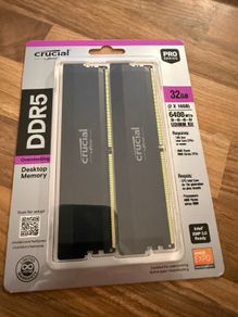 Crucial 32gb ram kit 6400hz