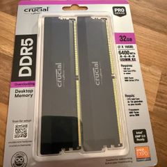 Crucial 32gb ram kit 6400hz