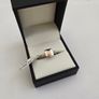 Brand New 925 Silver & 9ct Gold Ring Image 3