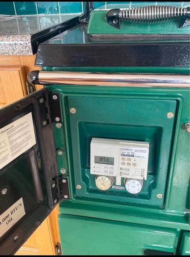 Green Stanley Aga Stove