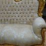 Versailles Gold Baroque Loveseat Image 4