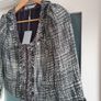 JESIRE cropped embellished blazer Sz 8 - Bnwt Rrp 159 Image 2