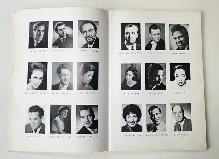 Vintage Wexford Festival Opera Programme 1964 - Wexford Festival Opera Booklet