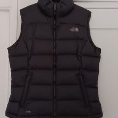 The North Face Black Nupste 700 Gilet