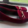 Velvet loafers for women Image 3