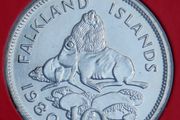 Falkland Islands BUNC Coin Stamp Cover 1980