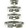 Gas Cooker Burner Crown & Flame Cap Kit for Lamona (Small, 2 Medium & Large, 55mm - 100mm) Image 5