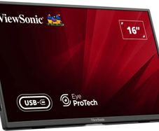 ViewSonic VA1650 16" portable monitor  1920 x 1080 HDMI USB-C