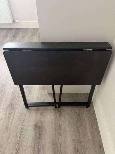 Fold away desk black from Amazon