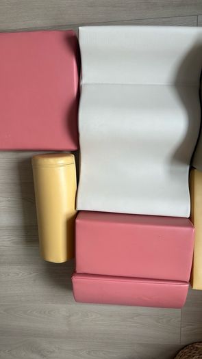 IGLU Soft Play Set 7 Pieces, Pastel Colours
