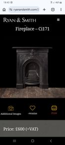 Cast Iron Fireplace