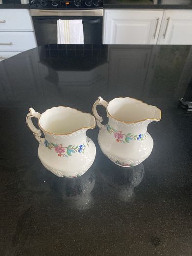 Aynsley large Pembroke jugs