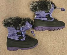 Kamik winter snow kids boots 7 UK