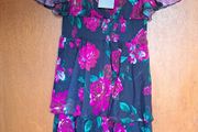 Quiz Floral Midi Dress ( New )