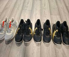 4 x  NEW never used - Under Armour Jet23 basketball shoes size uk 14