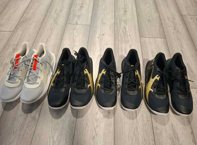 4 x  NEW never used - Under Armour Jet23 basketball shoes size uk 14