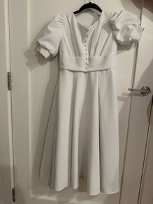 White dress for holy communion
