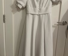 White dress for holy communion