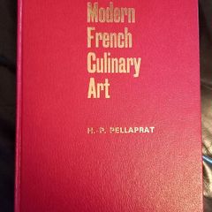 Modern French Culinary Art Vintage Book