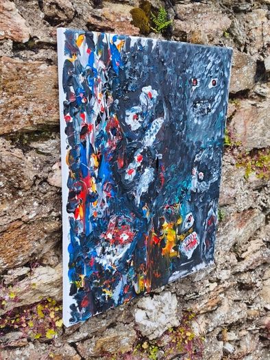 DESIRE Original Acrylic Painting | They Fight for the Future #52