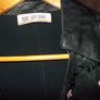 Women's Black Leather Embroidered Jacket Image 5