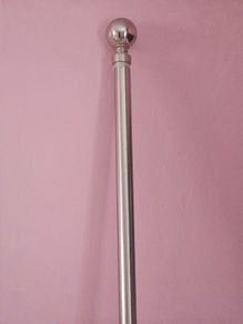 sliver curtain rail it extendes