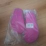 LACOSTE Pink/White Serve Sliders Image 4