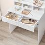Dressing table with mirror and LED  light bulbs Image 7