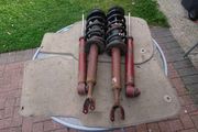 Genuine s-line audi a6 c6 sport shock absorbers springs stop dampers top mounts.35mm lower suspension arms wishbones leather interior etc.. Parts breaking