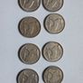 14 Irish three pence coins Image 3