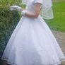 communion dress balero and veil Image 3