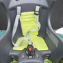 Polisport Boodie CFS Rear Child Bike Seat (Grey/Green) Image 2