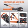 Copper Tube Fittings Hydraulic Pipe Crimping Tool, Pressing Plier with V12, V15, V18, V22, V28 Quick Change Jaws, 360 Rotatable Press Kit for Confined Spaces Tee Fittings Hydraulically Driven Image 4