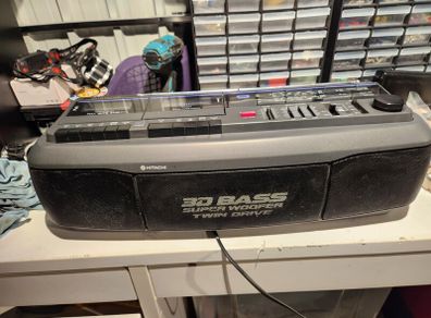 hitatchi boombox