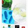 1000 "gin And Titonic" Ice Tray / Ice Cube Maker Job Lot Image 2