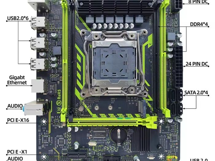 X99 P4 mobo and Xeon 12 core 2678v3