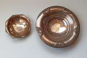 Two silver plated bowls