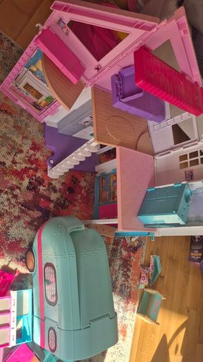 barbie toys and random toys