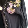 BIBA Black Fringed boho drape Sz 12 (Fit 10-16uk) Image 10