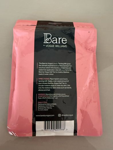 New Bare by Vogue Williams tanning mit