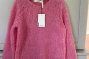 Designer Inwear womens bubble gum pink jumper mohair and wool jumper BRAND NEW