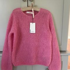 Designer Inwear womens bubble gum pink jumper mohair and wool jumper BRAND NEW